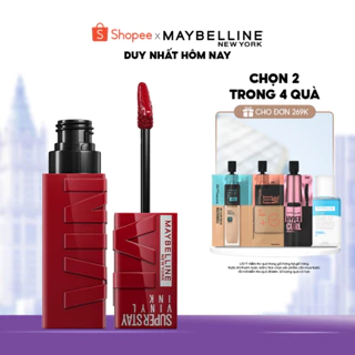 Son Bóng Bền Màu Nhẹ Môi Superstay Vinyl Ink Maybelline New York 4.2ml