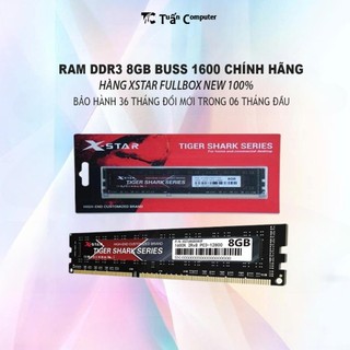 RAM PC XSTAR DDR3 4GB/8GB BUS 1600 C BẢO HÀNH 3 NĂM