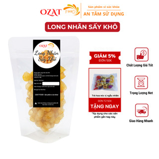 Long nhãn sấy khô tăng cường miễn dịch tốt cho tim mạch 100G | OZAT FOOD