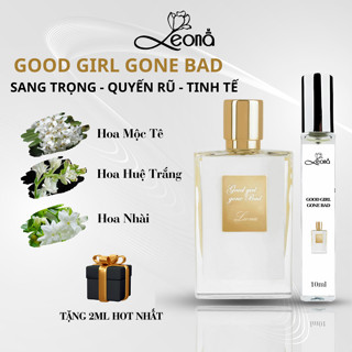 [Auth - 10ml] Nước hoa nữ Leona Parfum Good Girl Gone Bad lưu hương lâu, sang trọng, quyến rũ, tinh tế