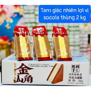 Sỉ 1thùng(2kg) bánh mỳ tam giác nhiên lợi