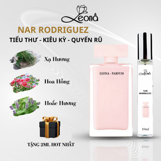   Auth - 10ml  Nước hoa nữ Leona Parfum Nar Rodriguez EDP hồng nhạt phong cách tiểu thư quyến rũ kiêu kỳ 