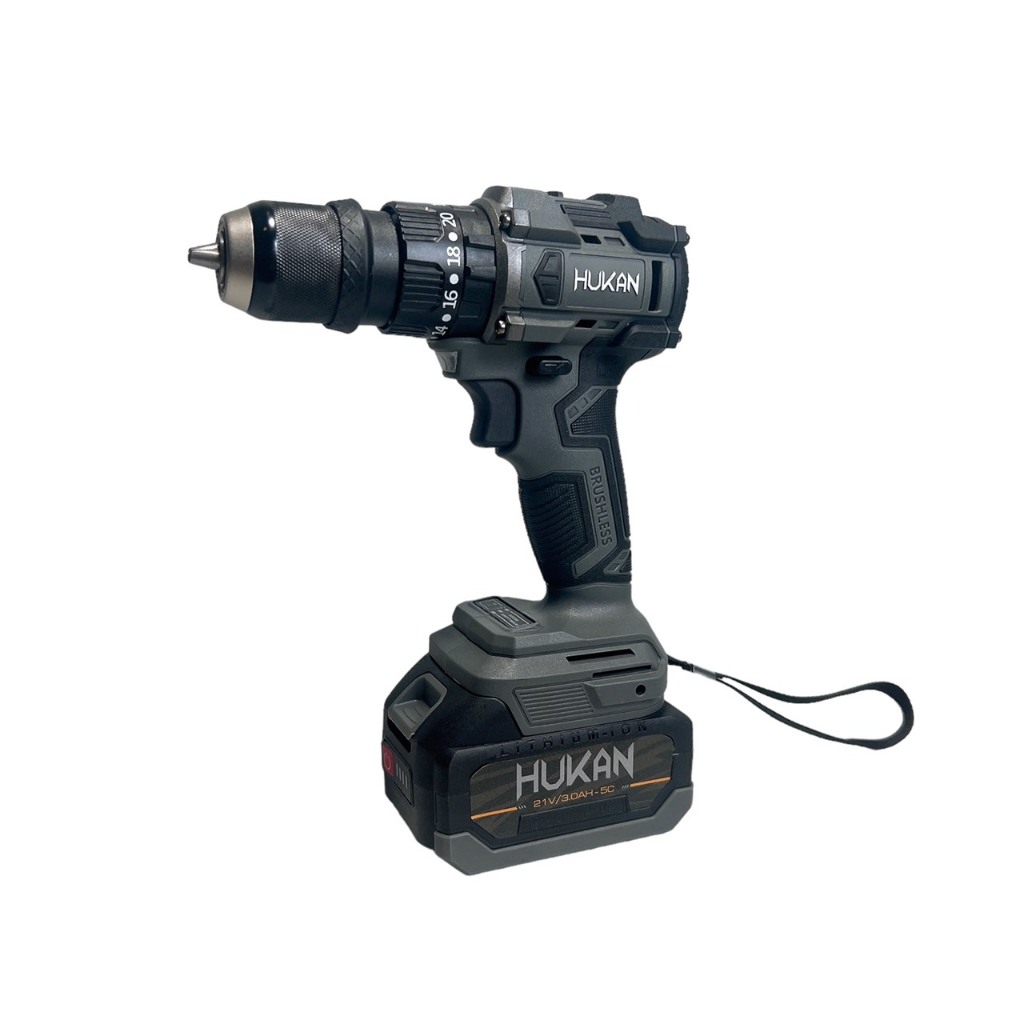 [HUKAN GEN 2] Máy khoan pin và vít (2 trong 1) HUKAN HM21-G2KV1155Q 3 chức năng, Động cơ không chổi 