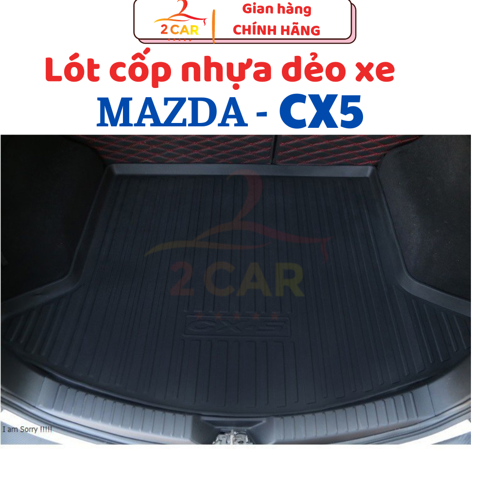 LÓT CỐP xe Mazda CX5, CX5 2014 - 2026 nhựa dẻo, không thấm nước, không mùi