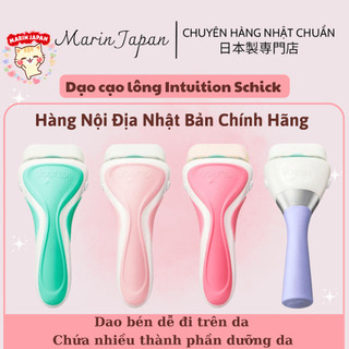 Dao Wax Cạo Lông Toàn Thân Body Lông Chân, Lông Tay, Lông Nách Schick Intuition Nhật Bản