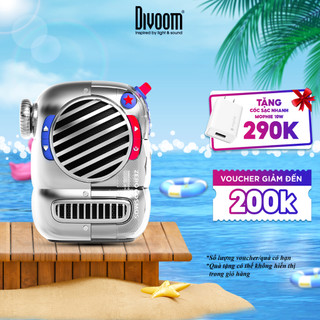 Loa bluetooth divoom spark-pop 5w, bluetooth v5.3 - bh 12 tháng