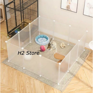 [MẪU MỚI] - TẶNG CHỐT - TẤM NHỰA TRONG QUÂY CHUỒNG CHÓ, MÈO, CHUỘT HAMSTER, TIỆN DỤNG, TÙY Ý ĐIỀU CHỈNH