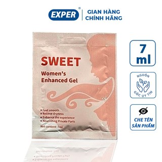 Gel bôi trơn dạng gói Juncai Sweet 7ml,gen bôi trơn gốc nước giúp bôi trơn quan hệ