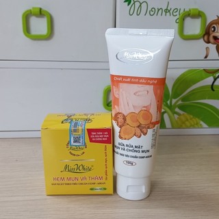 Sữa Rửa Mặt Nghệ misswhite 100g