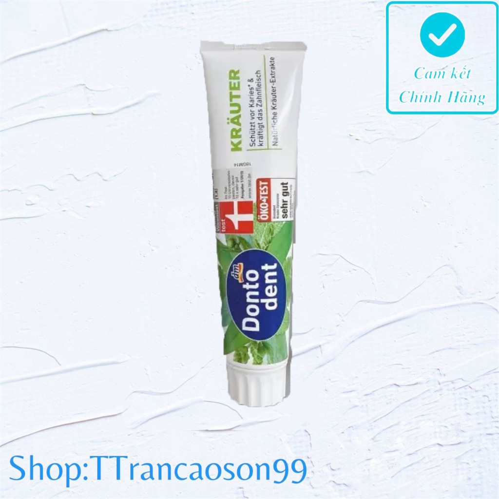 Kem Đánh Răng Donto Dent nội địa Đức
