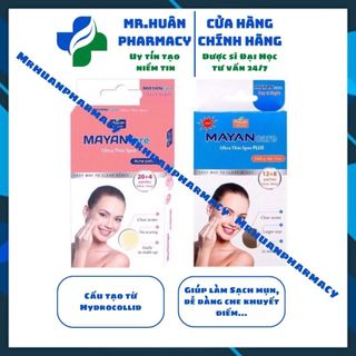 Miếng dán mụn Mayan Care - Sạch mụn, dễ dàng che khuyết điểm