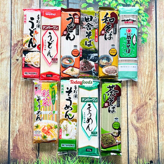 Mì nhật bản: mì udon, mì soba, mì cha-soba, mì somen 200g