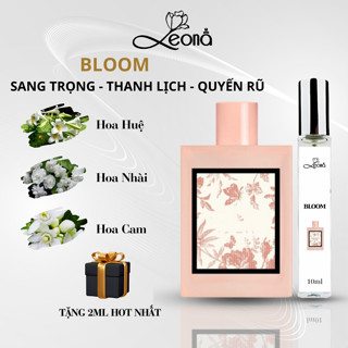   Auth - 10ml  Nước hoa nữ Leona Parfum Bloom GC lưu hương lâu sang trọng thanh lịch quyến rũ 