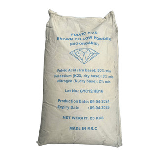  Phân bón kích rễ Acid Fulvic  50% fulvic + 8% k2o  - Kích Rễ Cho Cây Sầu Riêng Cà Phê 