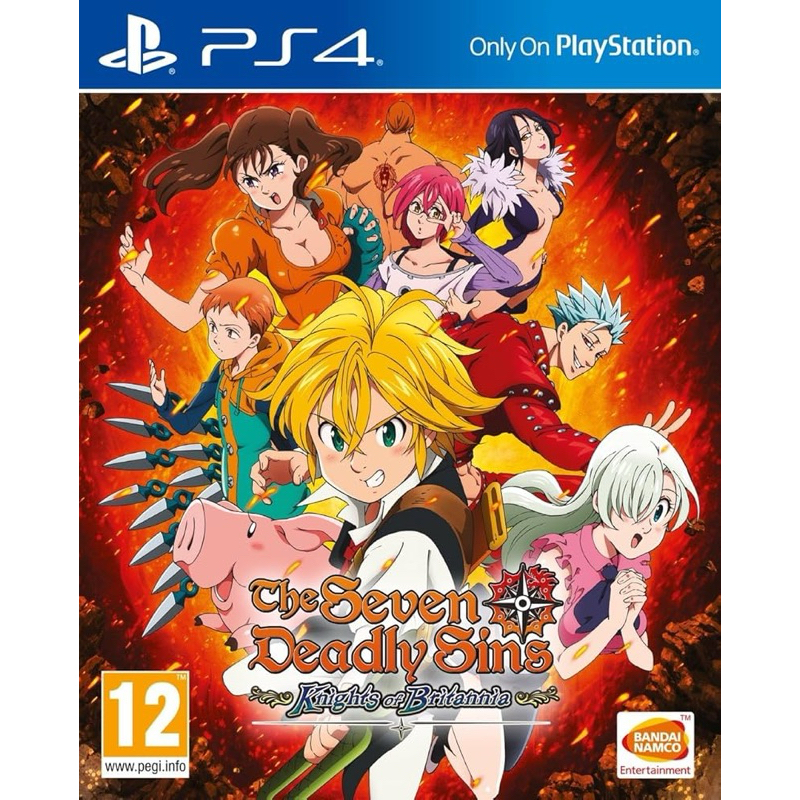 Đĩa Game PS4 : The Seven Deadly Sins: Knights of Britannia