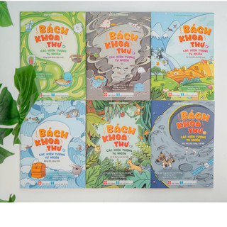 Sách - Bách khoa thư về các hiện tượng tự nhiên - combo 6 chủ đề