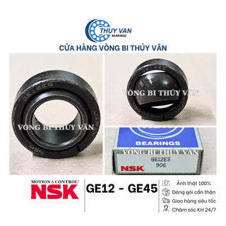 Vòng bi bạc đạn mắt trâu, cầu, xuyên tâm ge 12 15 20 25 30 35 40 45 es hãng nsk