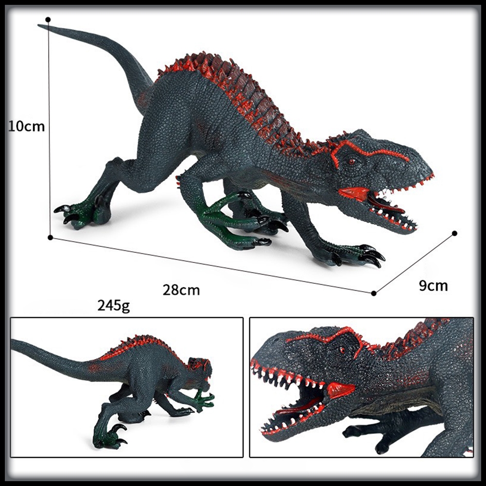 Mô hình khủng long Velociraptor lửa - Chính hãng