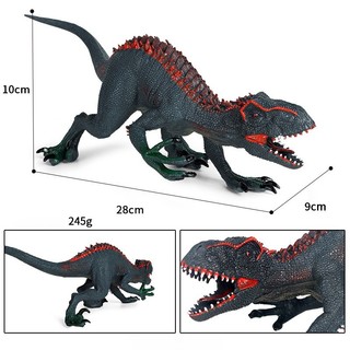 Mô hình khủng long Velociraptor lửa - Chính hãng