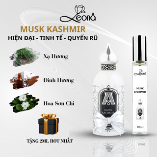   Auth - 10ml  Nước hoa unisex Leona Parfum Musk Kashmir hương thơm Hiện đại Quyến rũ Tinh tế 