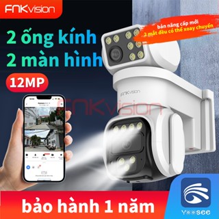 YOOSEE CAMERA WIFI 2 MẮT CÙNG XOAY 360 Fnkvision 12MP - SIÊU ZOOM - ĐẦY ĐỦ TÍNH NĂNG THÔNG MINH - BẢO HÀNH 1 NĂM