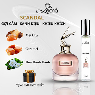   Auth - 10ml  Nước hoa nữ Leona Parfum Scandal EDP nữ hoàng bar sàn hương hoa cỏ quyến rũ sexy ngọt xuất sắc 