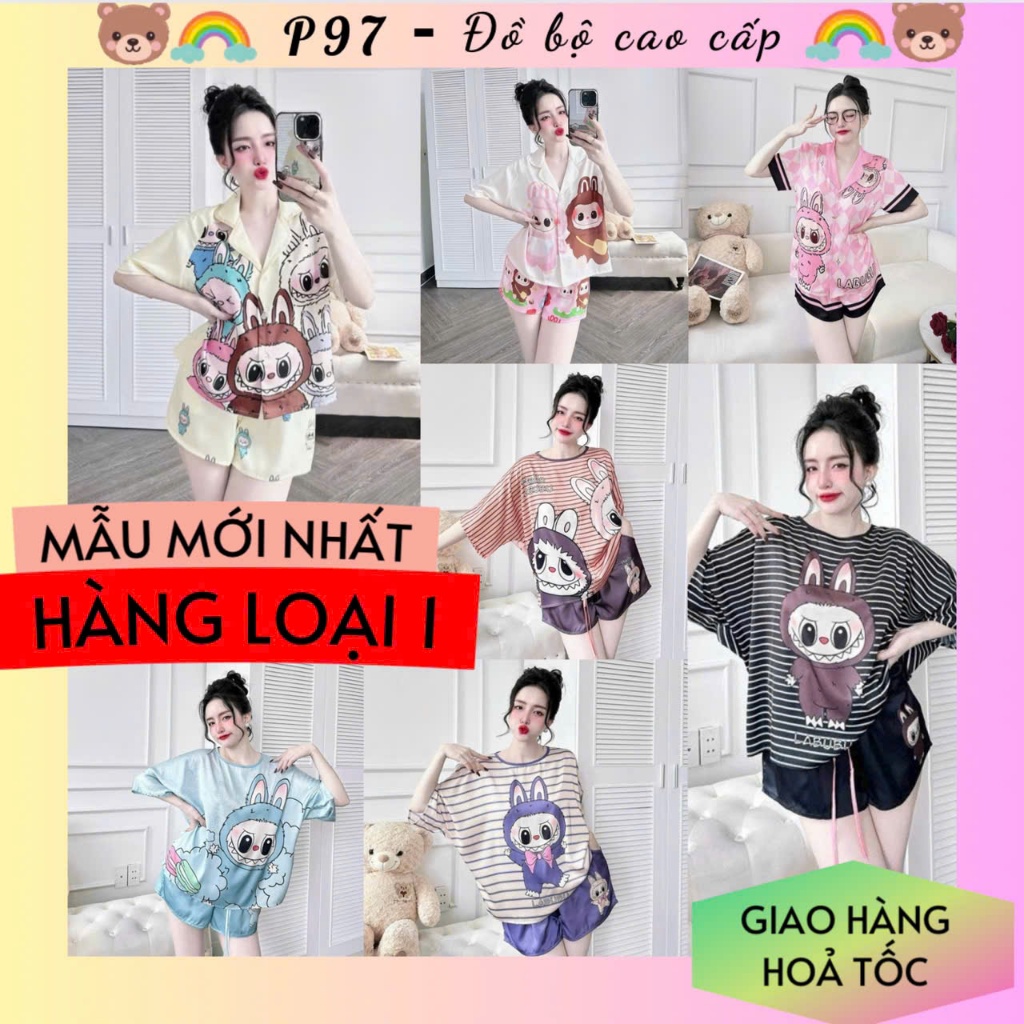 Đồ bộ đùi nữ thiết kế mới nhất , size dưới 60kg , đồ bộ pijama nữ , giá rẻ tận xưởng đồ bộ p97 frees