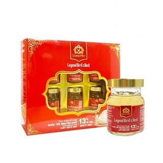 Song Yến - Nước yến nguyên chất 13% tổ yến siêu ngon (6 lọ x 70ml)