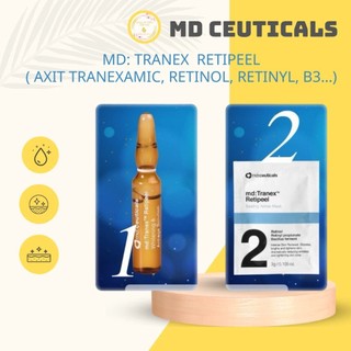 Tinh Chất Thay Da Sinh Học Peel Giảm Nám, Trắng Sáng Md: Tranex Retipeel Md:ceuticals