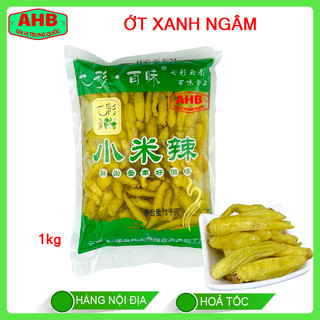 [Dùng Nhiều] Ớt Xanh Ngâm 1kg