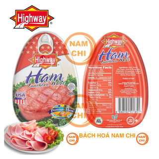 [DATE MỚI] Thịt Hộp Ham Luncheon Meat - Highway Mỹ 454g Chế Biến Được Rất Nhiều Món