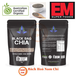 Hạt Chia Đen BLACK BAG CHIA 500g - Hàng Úc