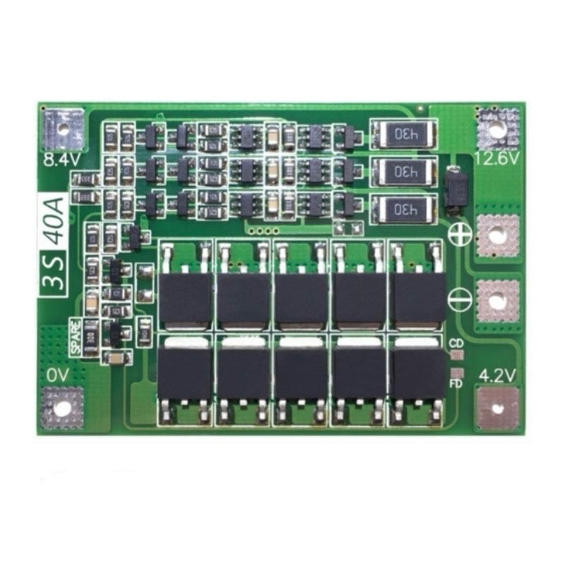 Mạch bảo vệ 3S40A - 12,6V có cân bằng