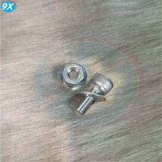 Bulong Lục Giác M6 x 16mm Inox 304 Không Rỉ Gắn L4x, L6x Vào Pát Chân Gương Lỗ 6mm
