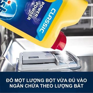 Combo Bột rửa bát finish 2.5kg + Muối rửa chén finish 1.2kg + nước bóng 750ml + Tặng  viên Finish