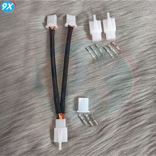 Giắc Chia 2 Cho 3 Sợi, 4 Sợi Bấm Cos 2.8, Dùng Chế Gắn Xi Nhan, Cảng,...