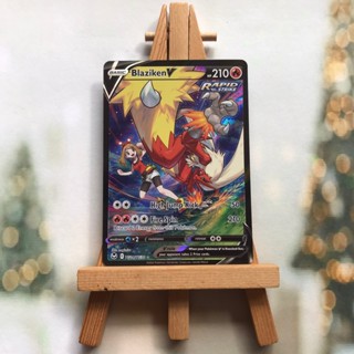 Thẻ hình Pokemon Blaziken V TG14/TG30 - Lá bài Sword & Shield: Silver Tempest Ultra Rare tiếng Anh