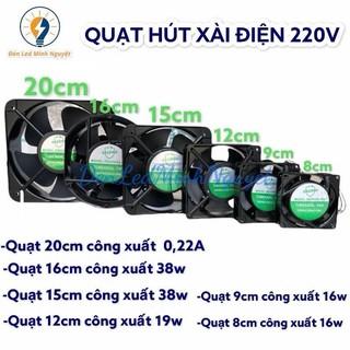 Quạt Hút Chống Mùi Thoáng Khí Thông Gió 220V