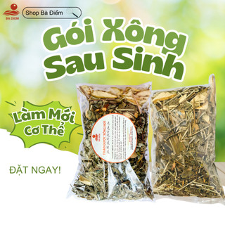 15 Gói Lá Xông Sản Phụ Sau Sinh - Liệu trình 1 tháng | Thảo Dược Xông Hơi Bà Đẻ - Shop Bà Điểm
