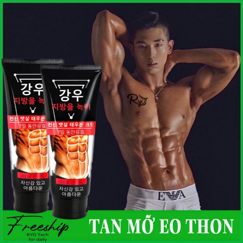 Kem Tan Mỡ Bụng Gangwoo - Gel tan mỡ bụng săn chắc cơ tuýp 230ml a22