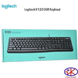 Hỏa tốc HCM-Bàn phím Logitech K120 cổng USB Chính Hãng