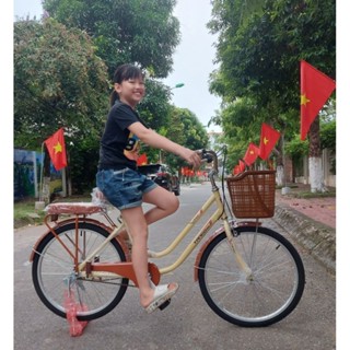 Xe đạp mini size lớn 2 khung Tango 24, 26 inch cho học sinh cấp 2 và người lớn