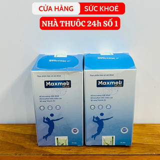 Maxmeli Plus Hỗ trợ tăng chiều cao Hộp 20 viên