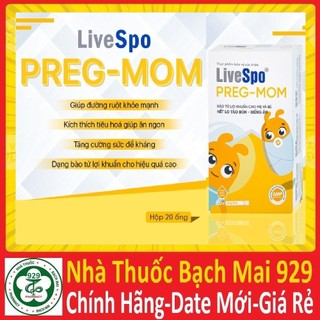 PregMom bào tử lợi khuẩn cho bé và mẹ date mới [preg-mom]