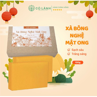 Xà bông nghệ mật ong Cỏ Lành 100G - Giúp da sạch sâu, trắng sáng hồng hào