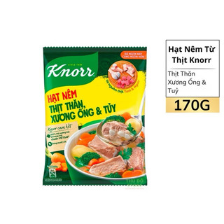 Hạt Nêm Knorr Từ Thịt Thăn Và Xương Ống & Tủy 170G