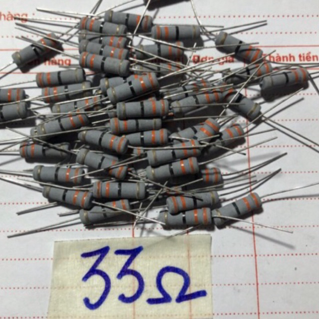 50 con   Điện   trở   mầu    33 ôm   2W