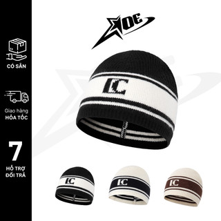 (Có sẵn) AOE STUDIO - Mũ len beanie nữ Y2K mũ dệt kim IC nón giúp giữ ấm màu đông phong cách dễ thương đi chơi Đà Lạt