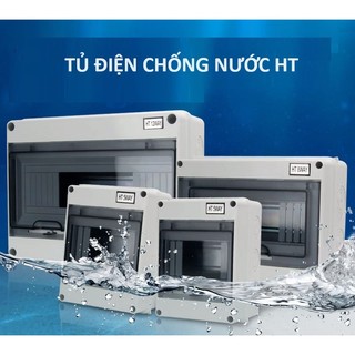 Tủ điện chống nước HT-3WAY, 5WAY, 8WAY, 12WAY, 24way Hộp điện chống nước giá tốt