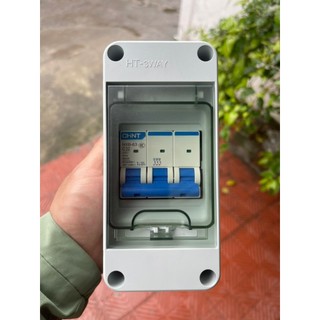 Hộp điện nhựa gài át - Tủ điện chống nước HT-3way, 5way 8way,12way